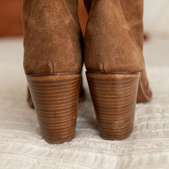 Women’s Crosswalk Brown Suede Ankle Boots size 41 (US 10) - Picture 8 of 12